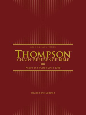 cover image of NKJV, Thompson Chain-Reference Bible